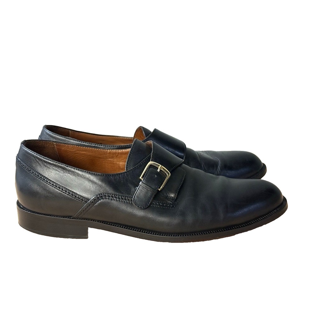 Bostonian Florentine Men's Sz 10D Black Leather Loafers Dress‎ Shoes 24190